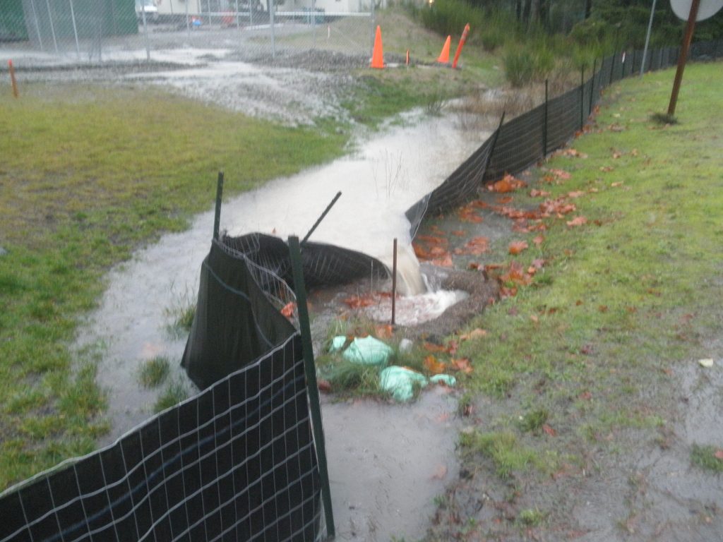 Silt fence fails because water is not able to pass through causing pressure and failures